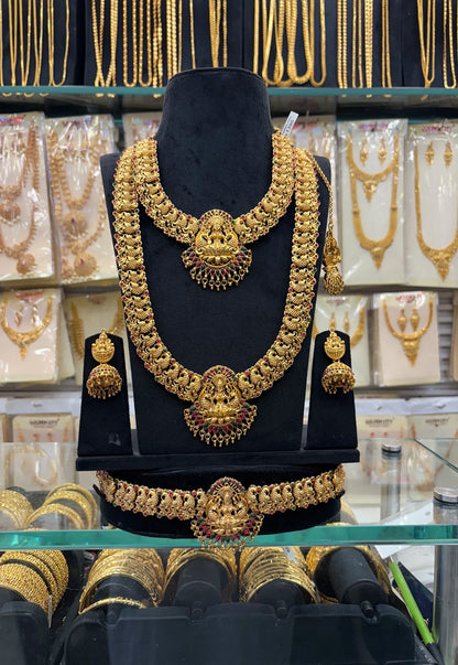 Antique Laxmi Design Bridal Set