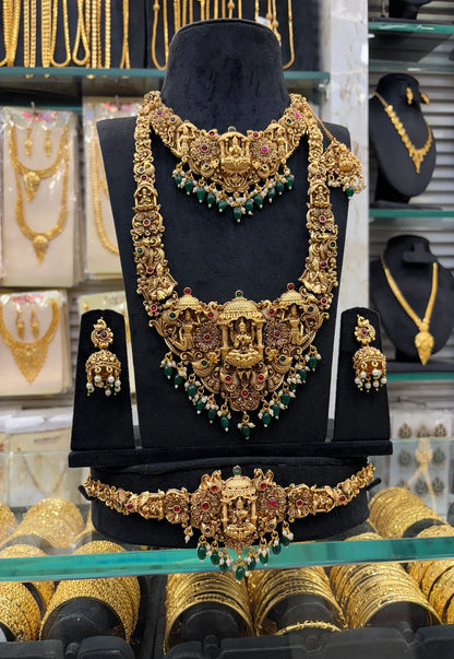 Antique Trending Design Bridal Set Green Beats