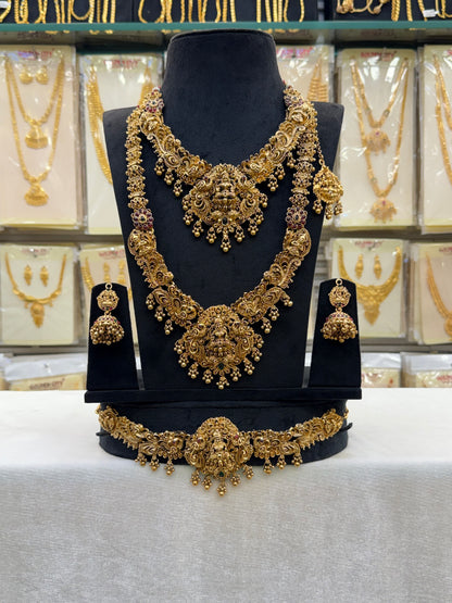 Antique Necklace Design Bridal Set