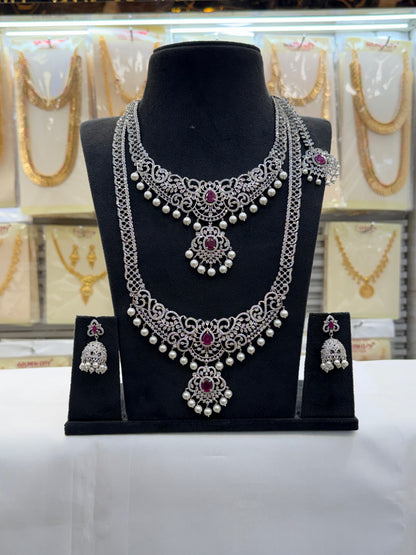 A.D Stone Bridal Combo Set