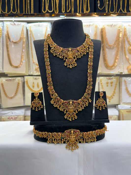 Simple Laxmi Design Bridal Set