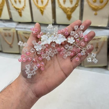 Rose Crystal Hair Accessories