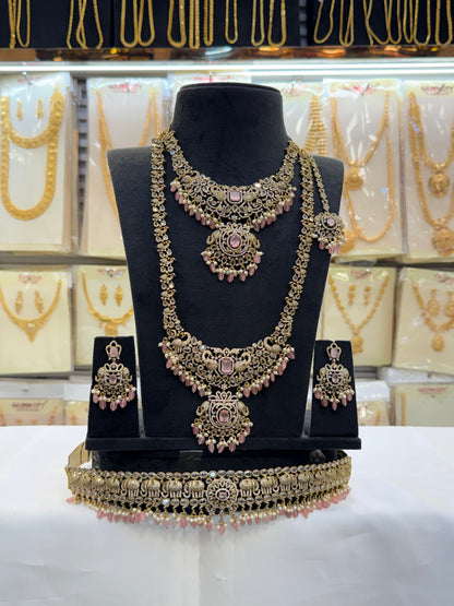 Elegant Victorian Bridal Set - Pink Beats