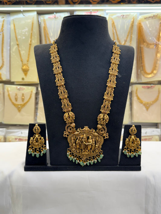 Antique Sivan Parvathi Haram - Pastel Beats