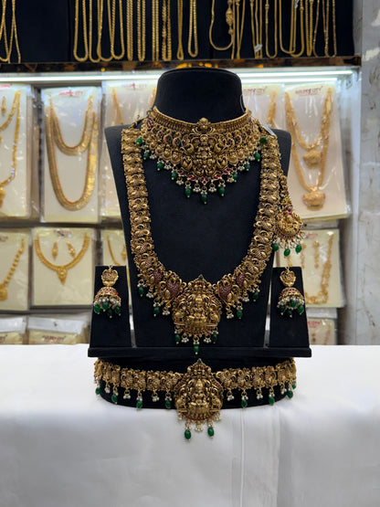 Antique Green Beats Choker Set