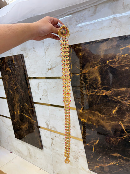 Antique Laxmi work Long Jada