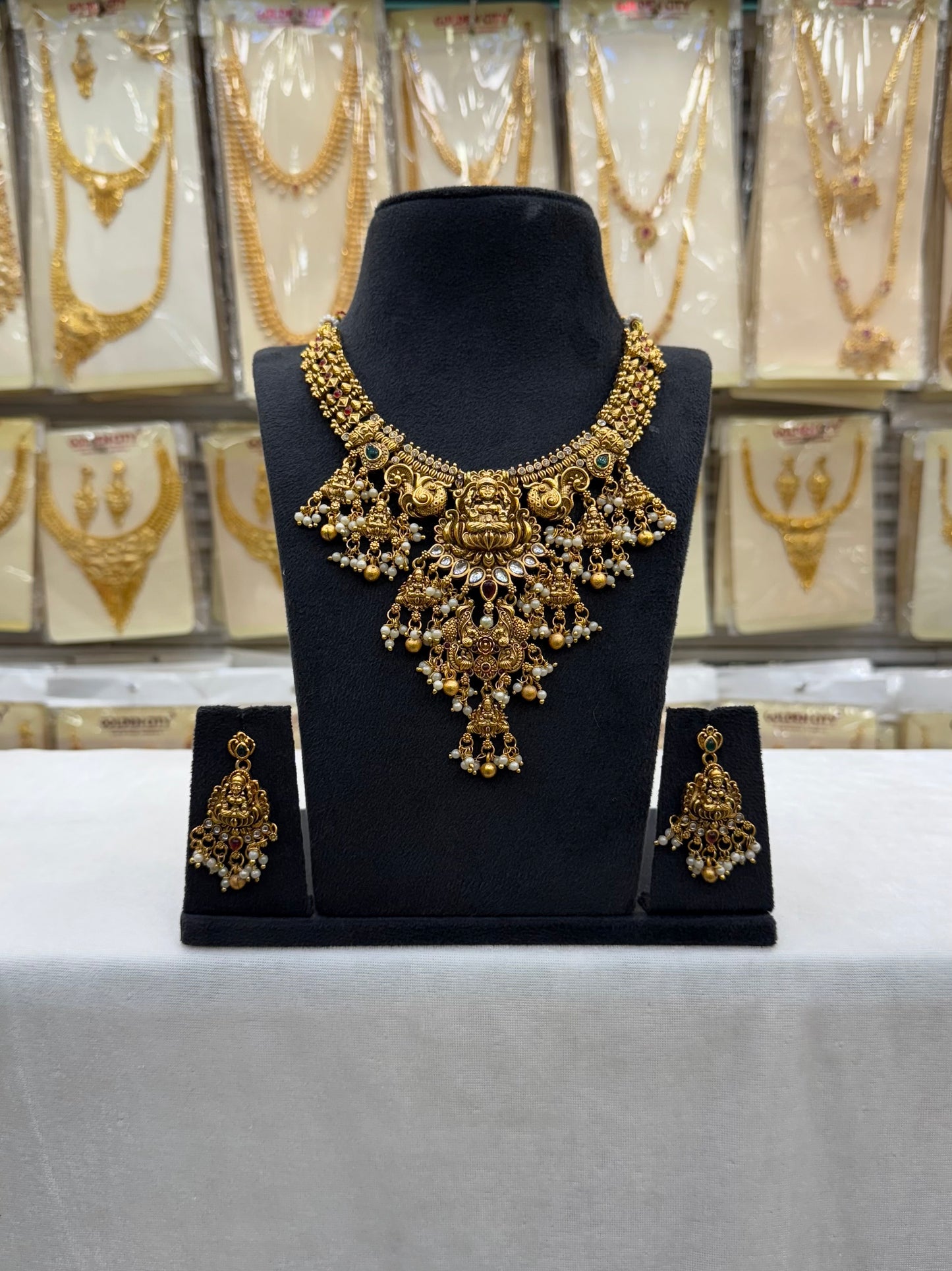 Antique Temple design necklace