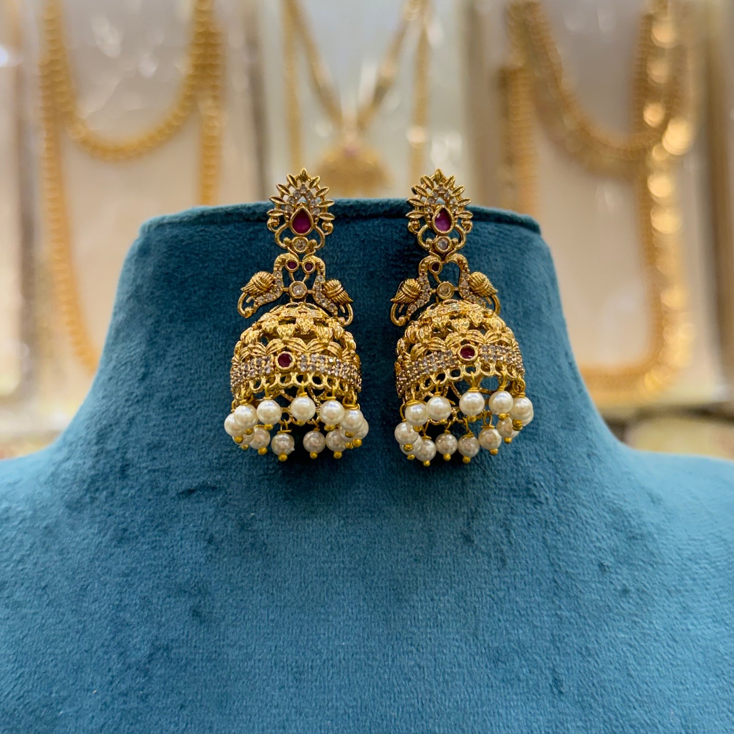 Floral Nakshi Jumki