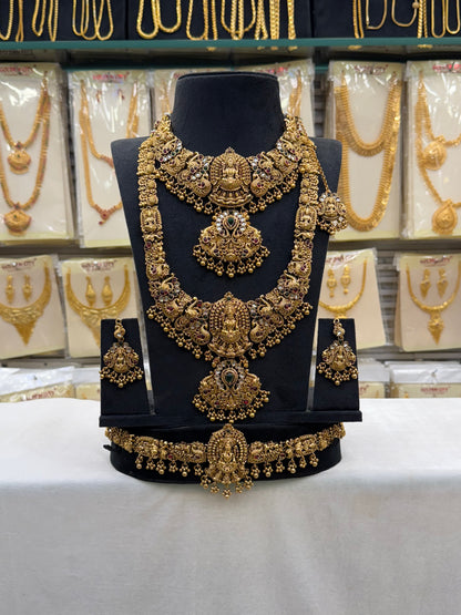 Antique Kundan Designs Bridal Set