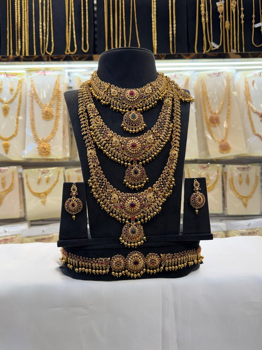 Antique 3 Step Bridal Set