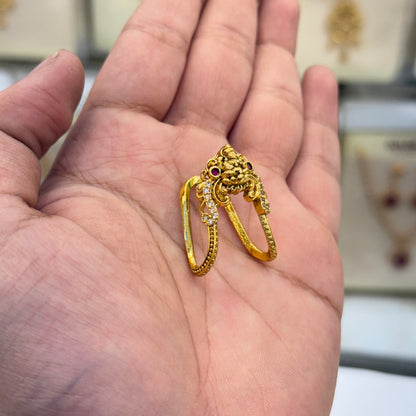 Heritage Temple Ring - adjustable