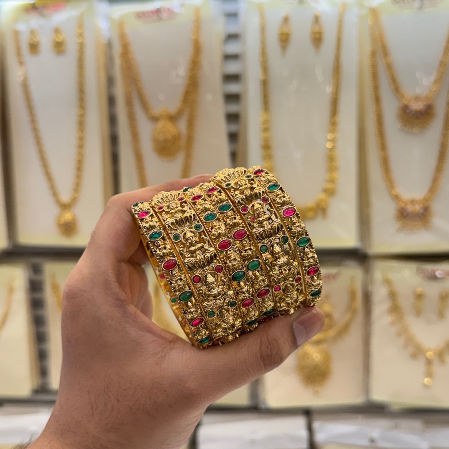 Antique Lakshmi Bridal  Bangle
