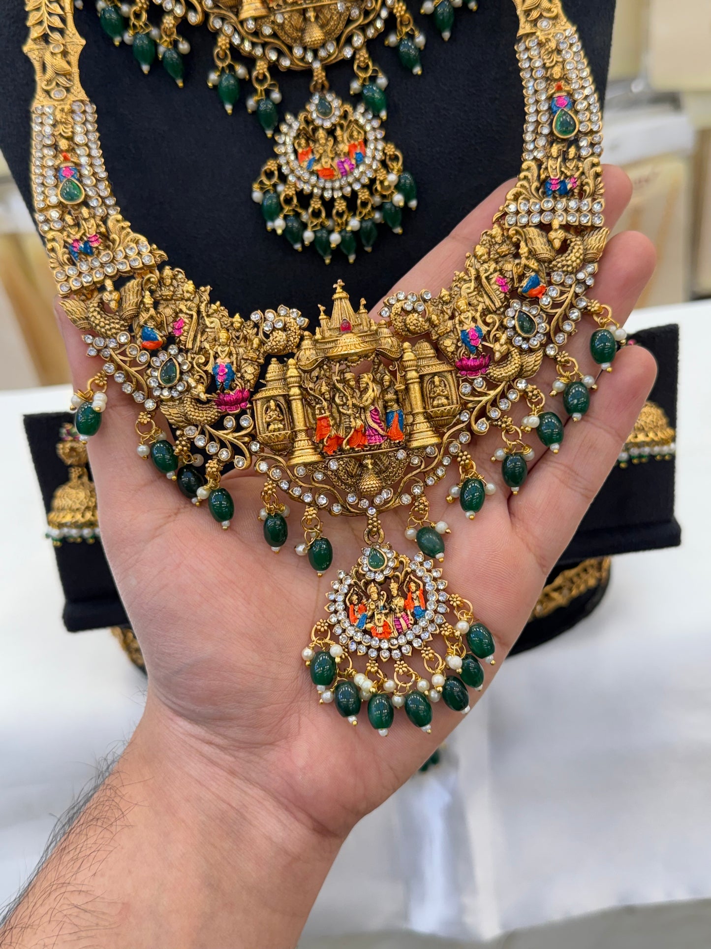 Maharani Enamel Bridal Set