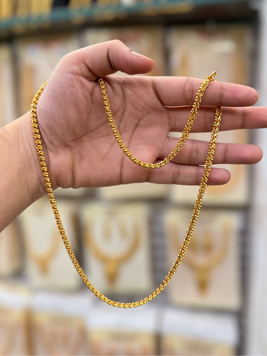 Kerala Design Gold Plated Chain