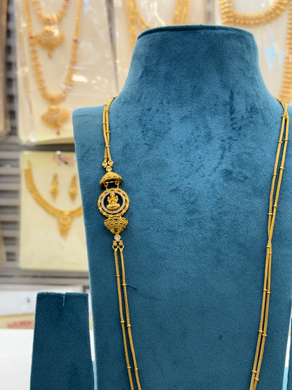 Antique Lakshmi Two Layer Chain