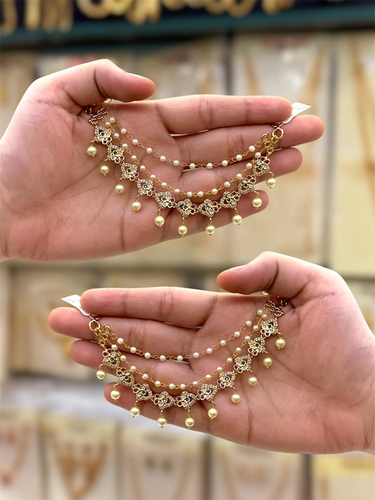 Antique Mattel Temp Stone Pair