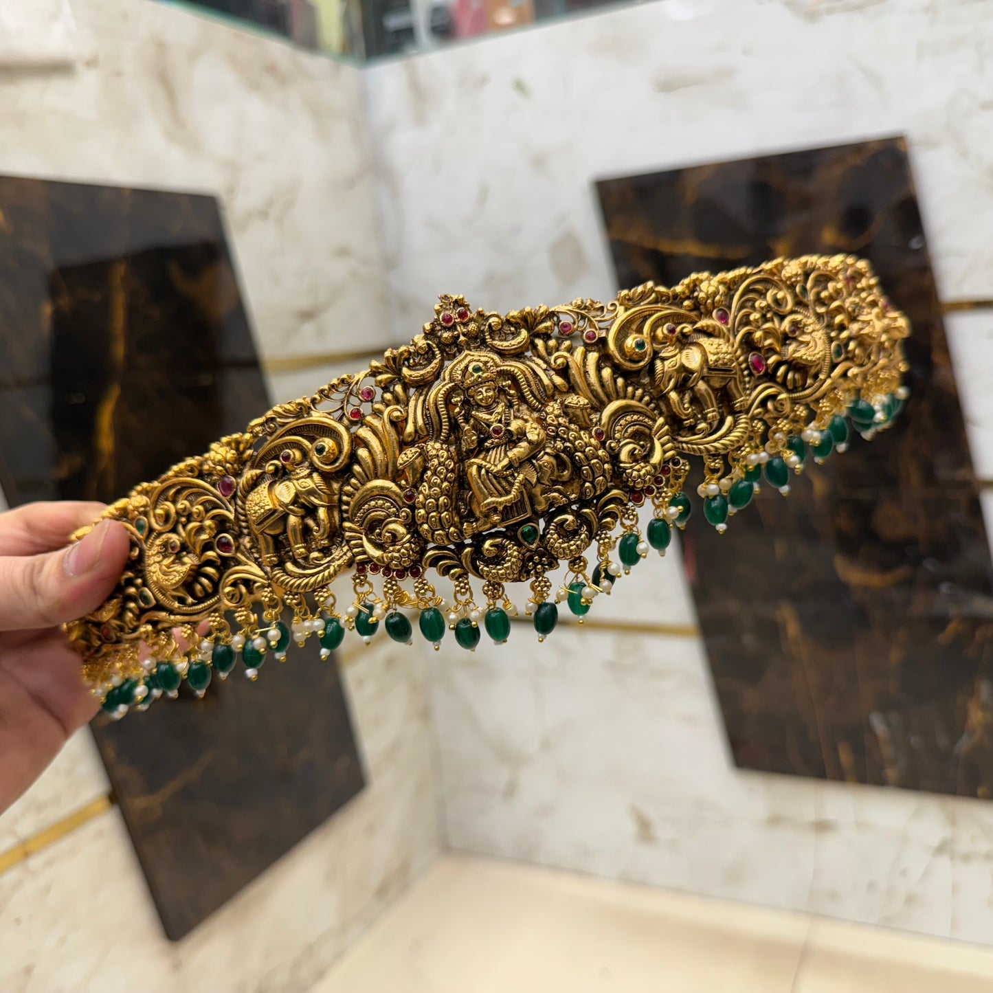 Heavy Green Beats Bridal Hipbelt