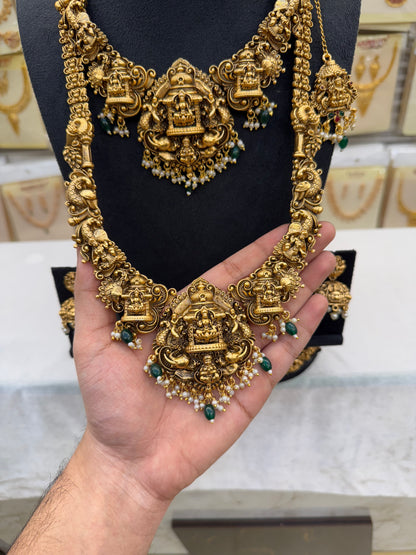 Antique Green Beats Bridal Set