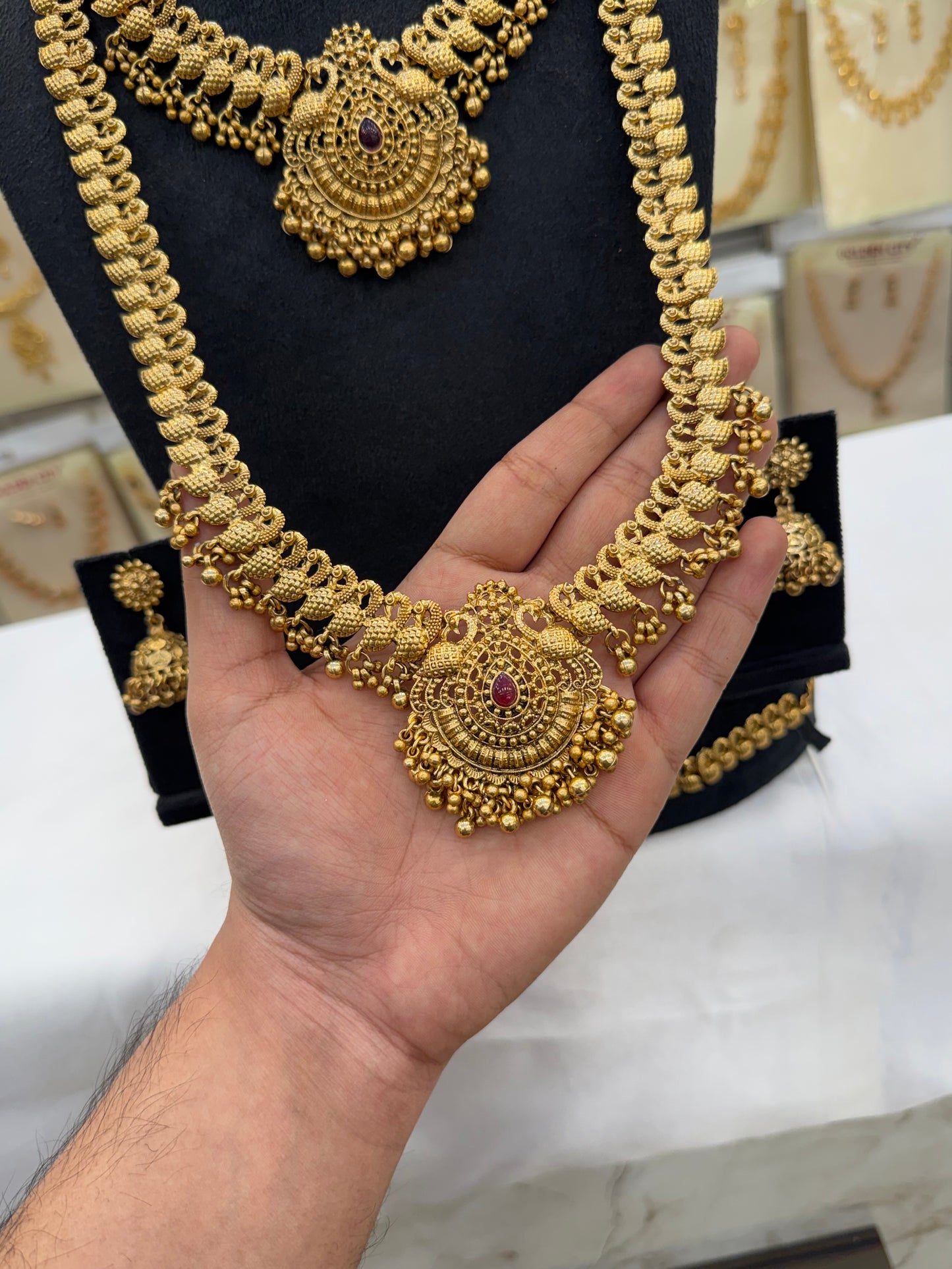 Aadi Sale! Antique Kerala Bridal Set