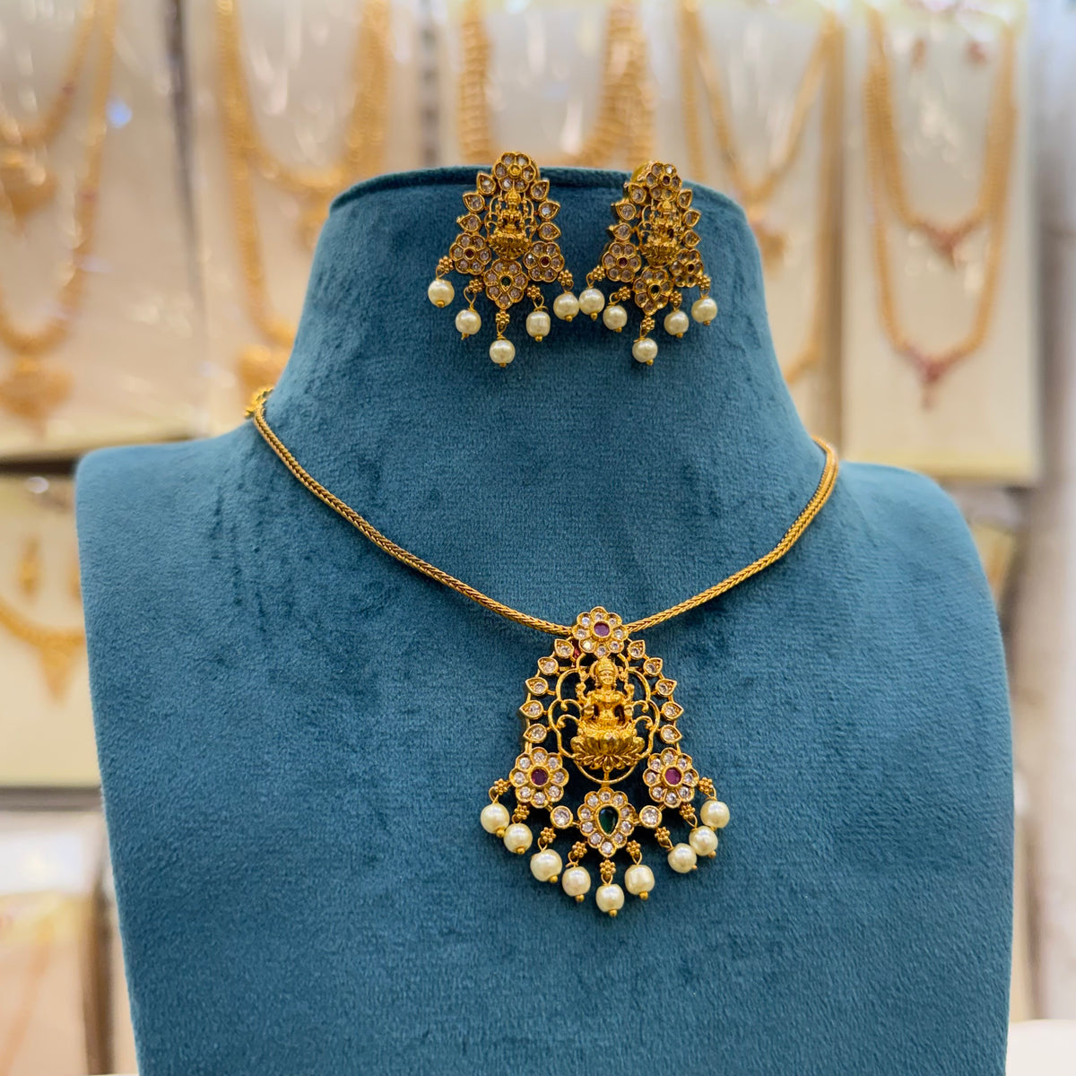 Lakshmi Pendant Necklace