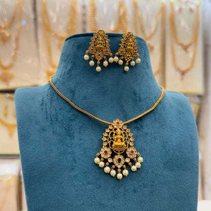 Lakshmi Pendant Necklace