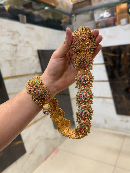 Antique Temp Stone Work Long Jada