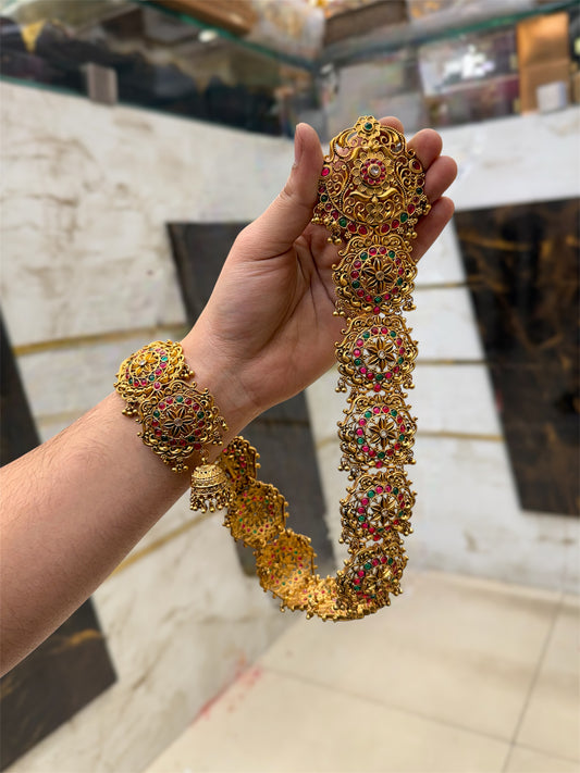 Antique Temp Stone Work Long Jada