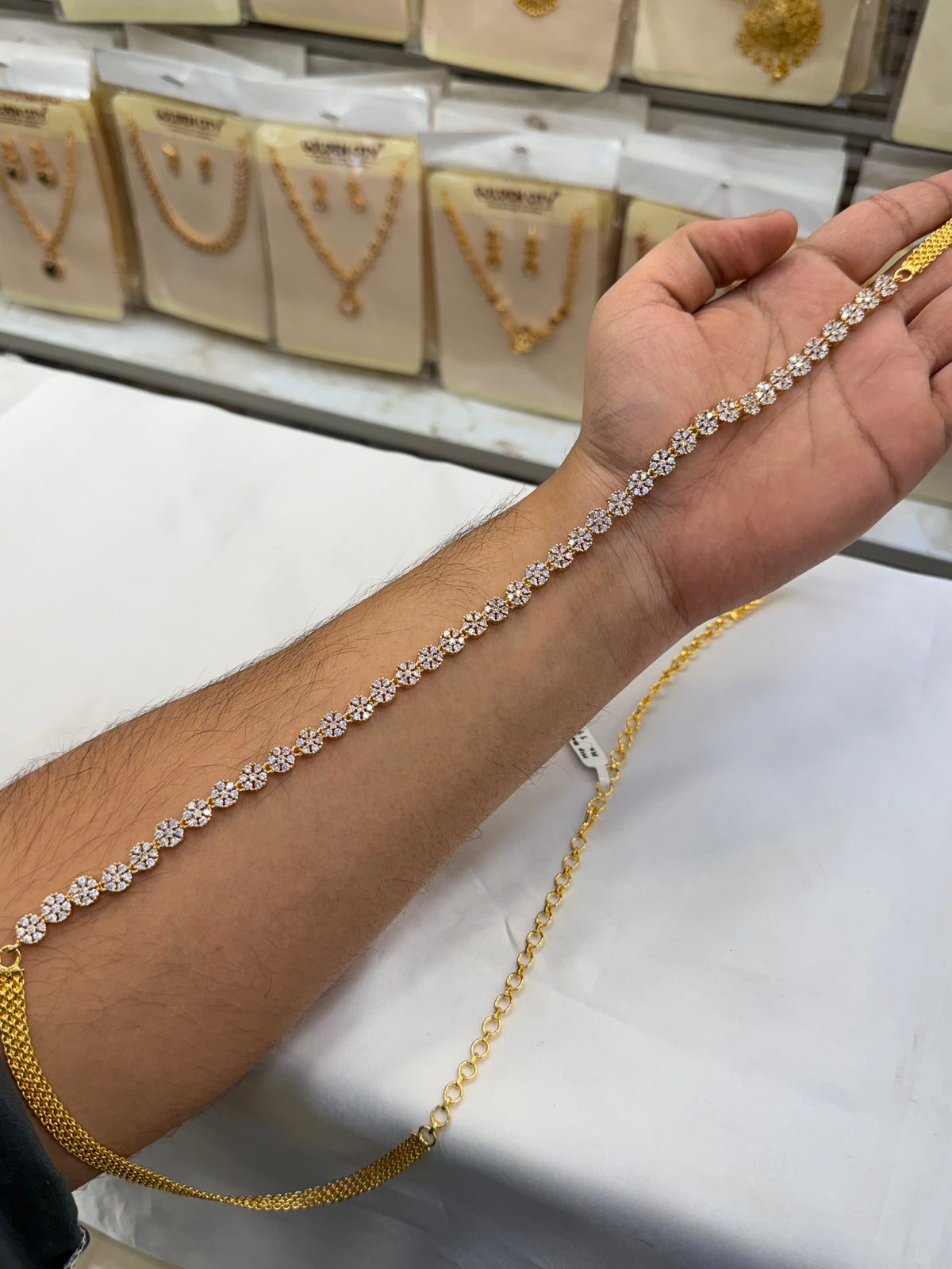 Crystal Grace Hip Chain