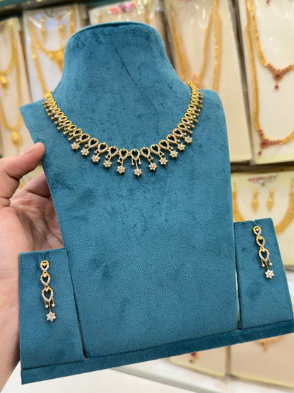 Vamika Antique Diamond Necklace