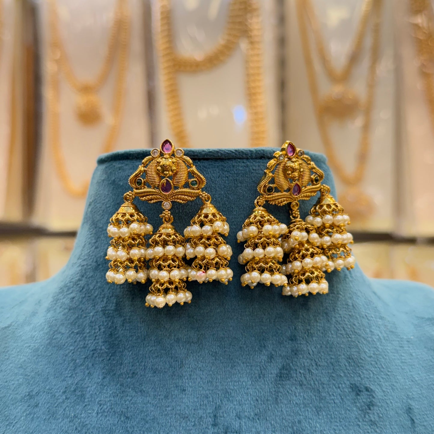 Antique Charm Jhumki