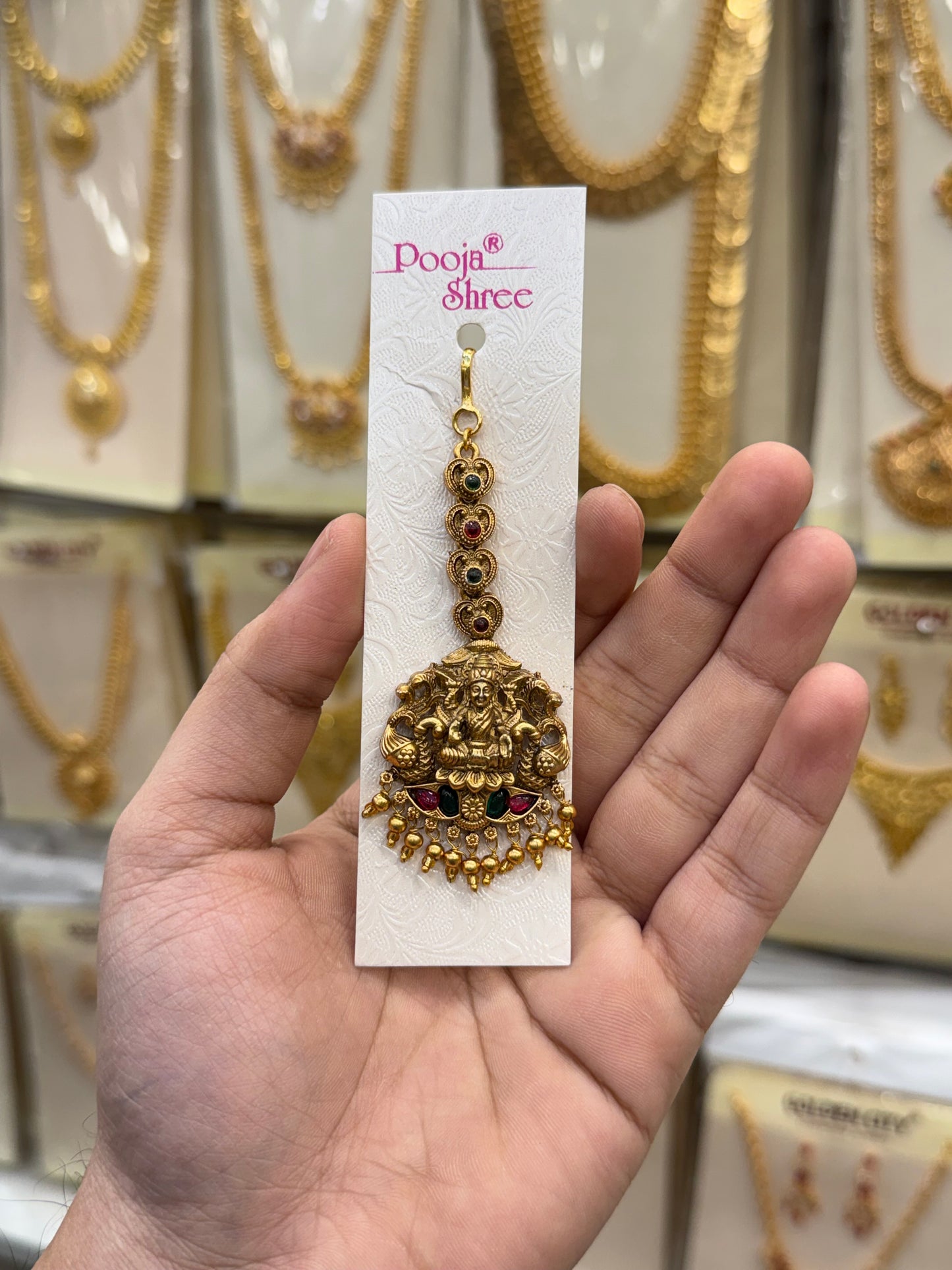 Antique Temp  Work Tikka