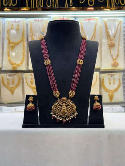 Elegant Pink Beads Haram