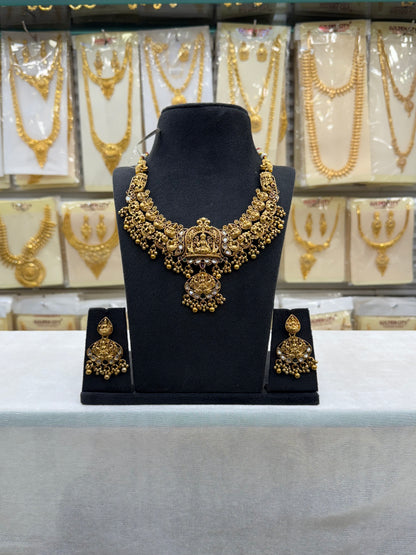 Antique Stone Work  Necklace