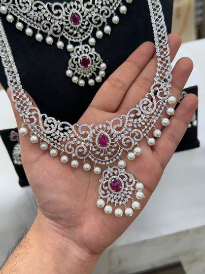 A.D Stone Bridal Combo Set