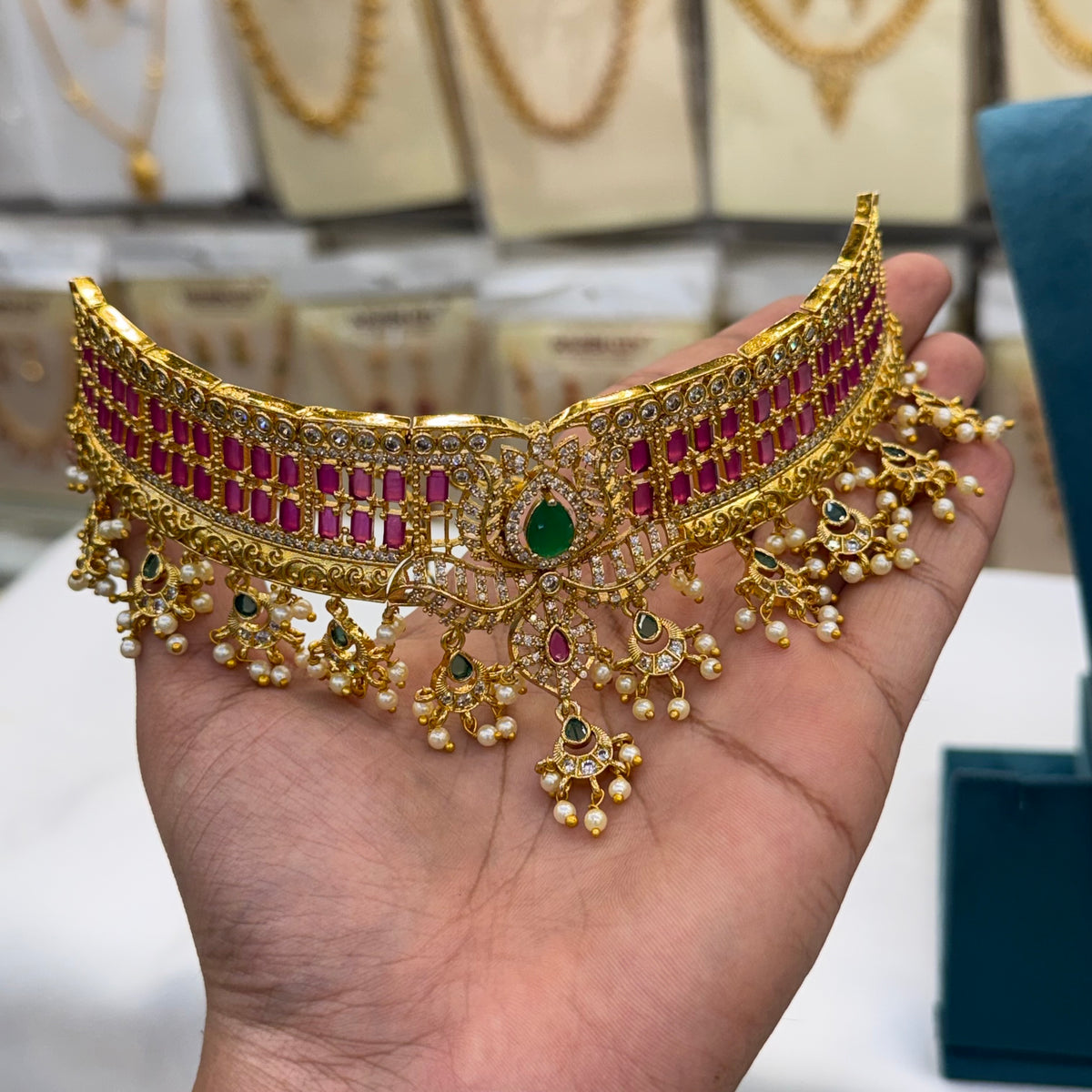 Elegant Ruby AD Choker