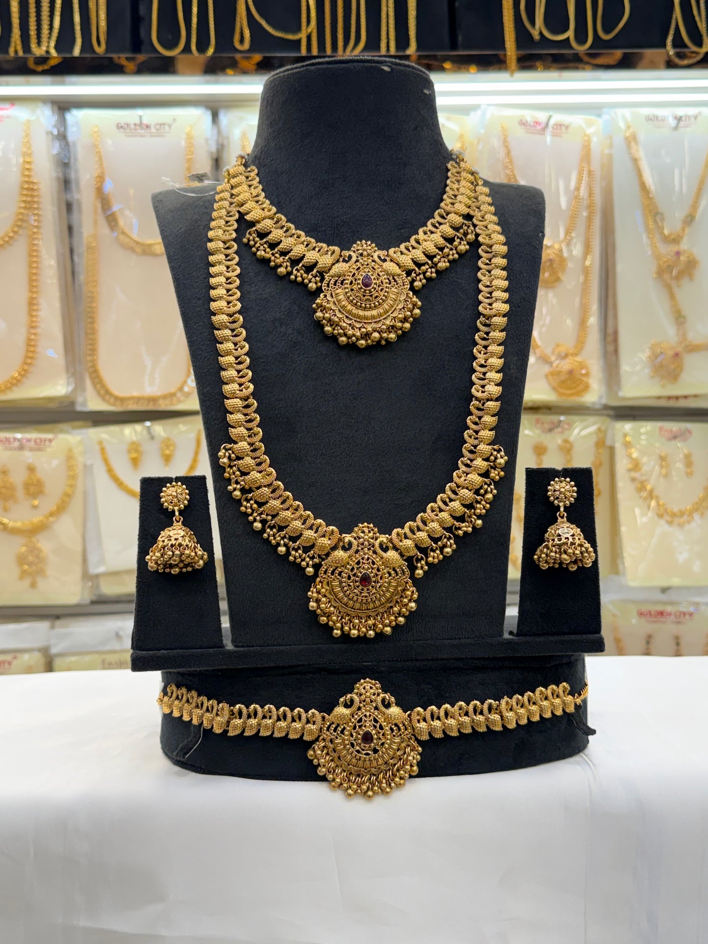 Aadi Sale! Antique Kerala Bridal Set
