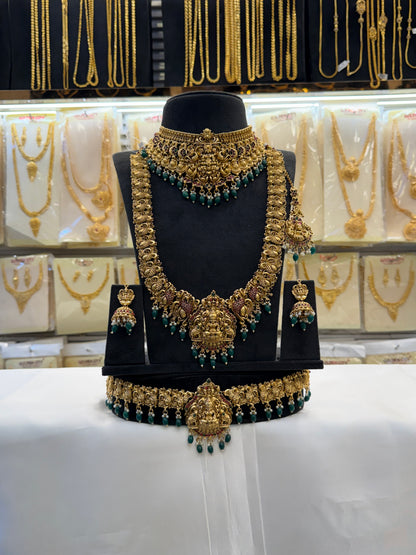 Antique Green Beats Choker Set