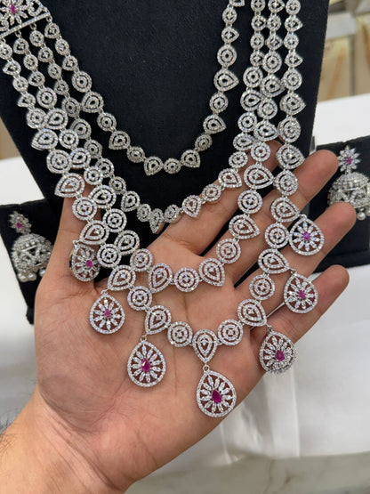A.D Stone Layer Bridal Set