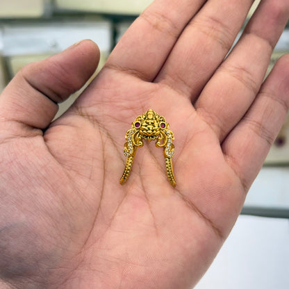 Heritage Temple Ring - adjustable