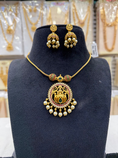 Lakshmi Pendant Necklace