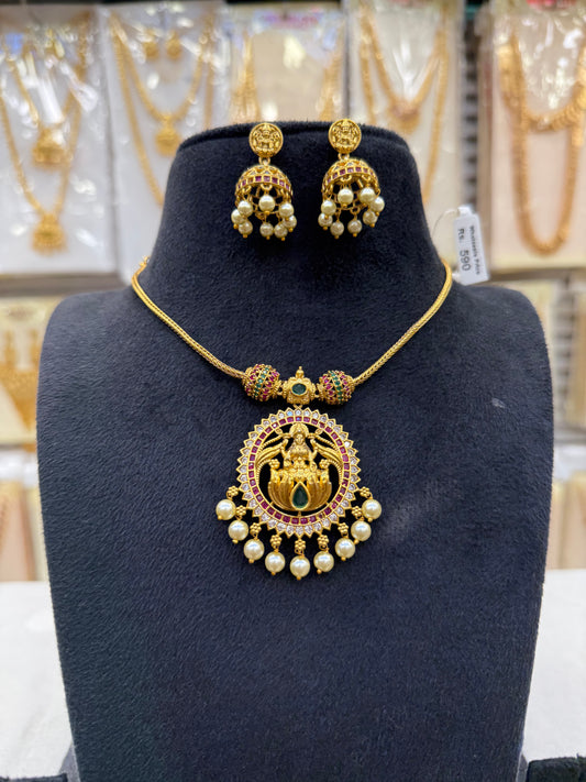 Lakshmi Pendant Necklace