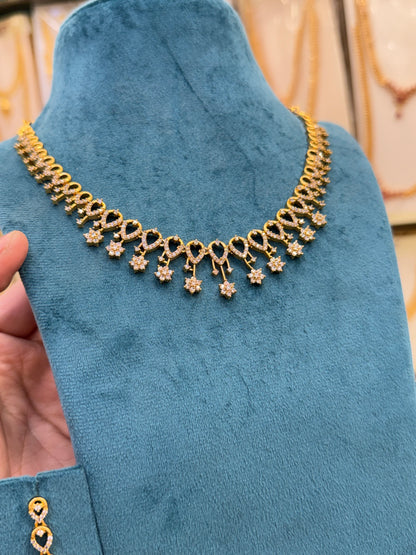 Vamika Antique Diamond Necklace