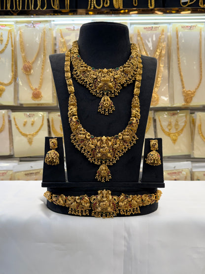 3D Design Antique Bridal Set