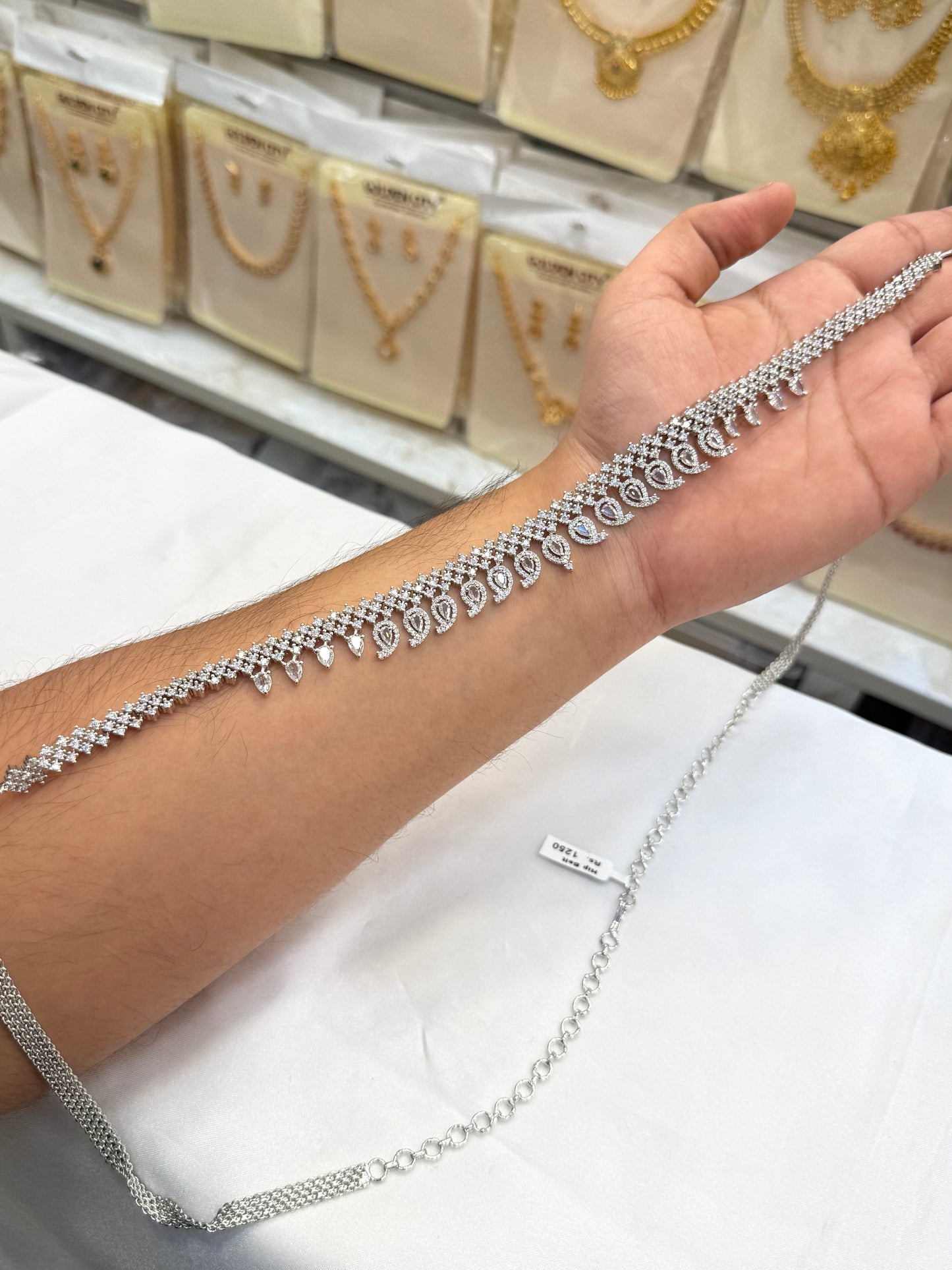 Crystal Grace Hip Chain
