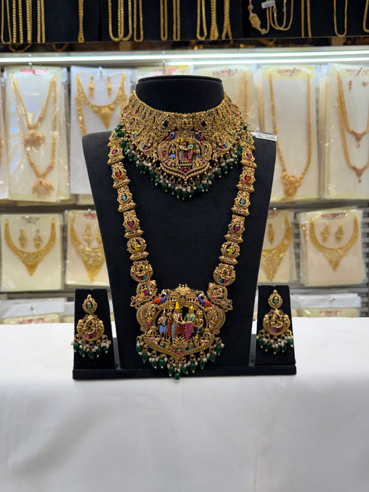 Grand Enamel Choker Combo Set