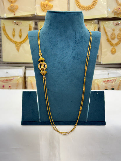 Antique Lakshmi Two Layer Chain
