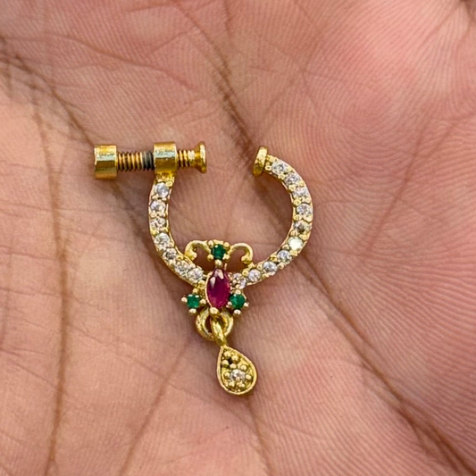 Nitya Design Nose Pin