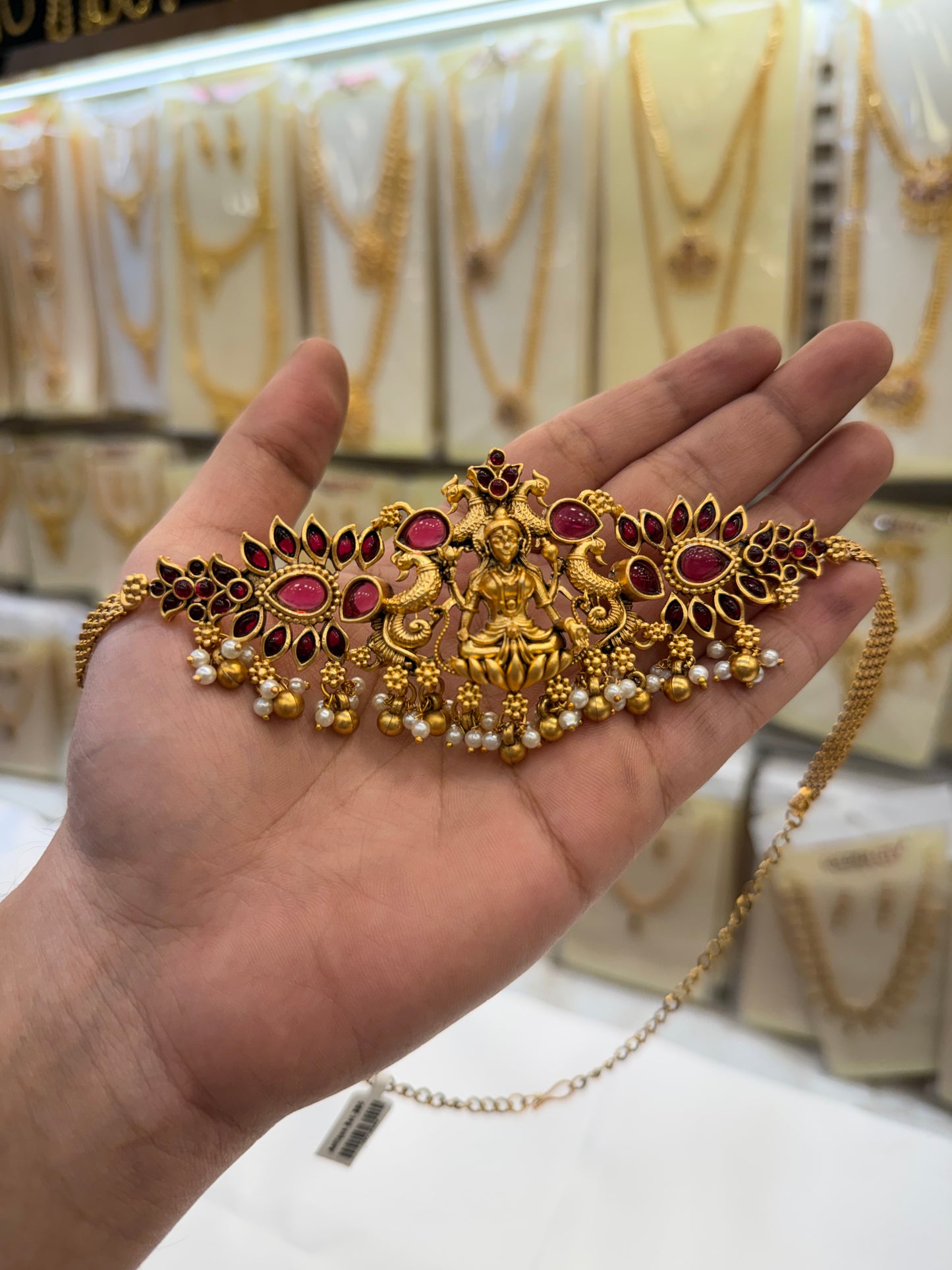 Ruby Red Antique Chokers