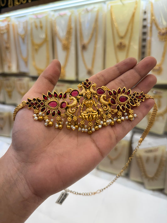 Ruby Red Antique Chokers