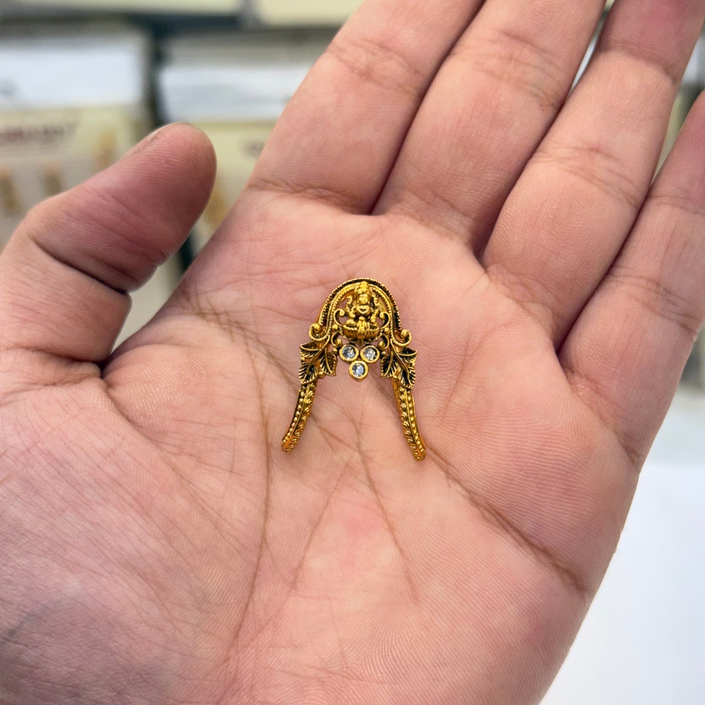 Mahalakshmi Antique Ring - adjustable